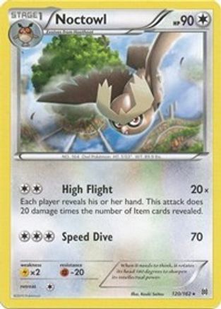 Noctowl 120  XY  BREAKthrough - Rare