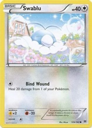 Swablu 124  XY  BREAKthrough - Common