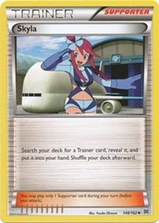 Skyla 148  - Reverse Holofoil XY  BREAKthrough - Uncommon