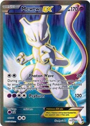 Mewtwo EX (157 Full Art) 157  - Holofoil XY  BREAKthrough - Ultra Rare