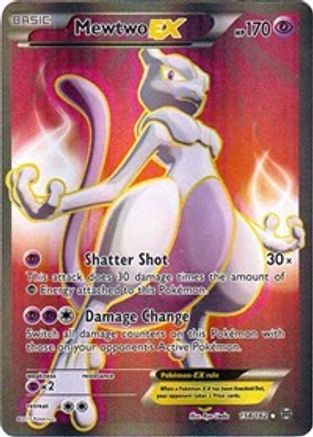 Mewtwo EX (158 Full Art) 158  - Holofoil XY  BREAKthrough - Ultra Rare