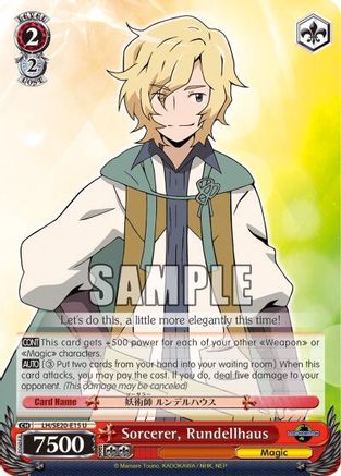 Sorcerer, Rundellhaus (LH/SE20-E15 U) - LOG HORIZON
