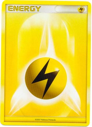 Lightning Energy (2007-2008 League Promo)  - Holofoil League & Championship Cards - Promo