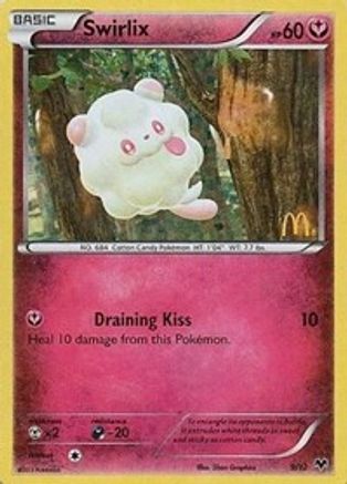 Swirlix - 9/12/12  - Holofoil McDonalds Promos 2014 - Promo