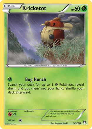 Kricketot 005/122  XY  BREAKpoint - Common