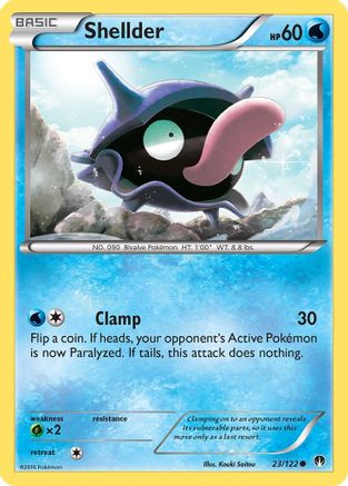 Shellder (23) 023/122  XY  BREAKpoint - Common