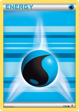 Water Energy 077  - Reverse Holofoil Generations - Common