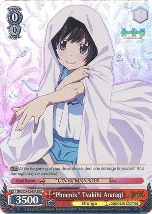 "Phoenix" Tsukihi Araragi (RRR) (NM/S24-E049R) - NISEMONOGATARI
