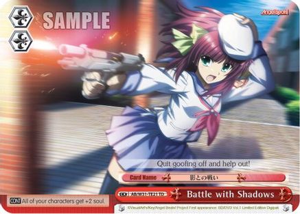 Battle with Shadows (AB/W31-TE21 TD) - Angel Beats! Re:Edit