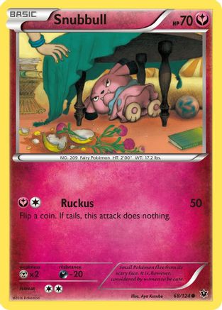 Snubbull 068  XY  Fates Collide - Common