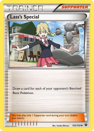 Lass's Special  - Reverse Holofoil XY  Fates Collide - Uncommon