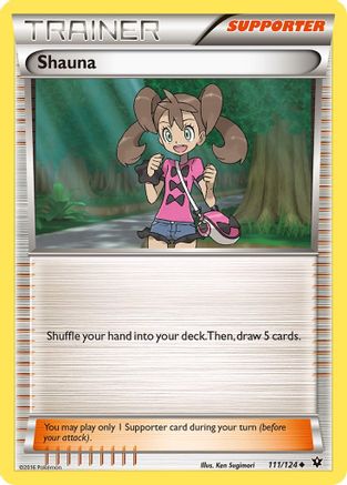 Shauna 111  XY  Fates Collide - Uncommon