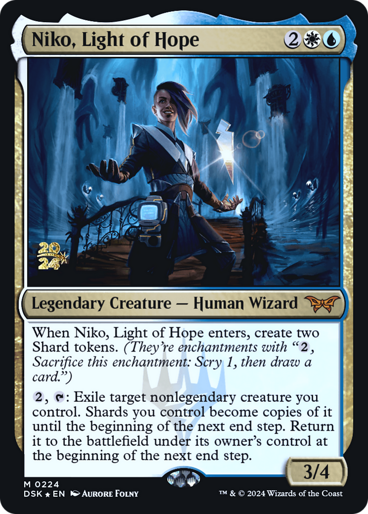Niko, Light of Hope [Duskmourn: House of Horror Prerelease Promos]