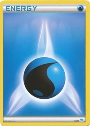 Water Energy (8)  XY Trainer Kit Pikachu Libre & Suicune - Common
