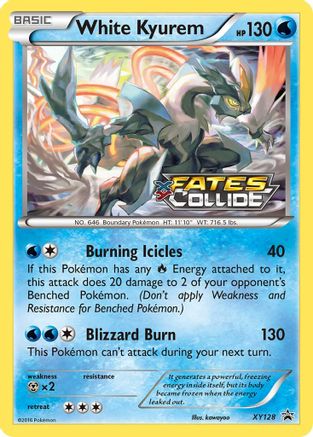White Kyurem (Prerelease)  - Holofoil XY Promos - Promo