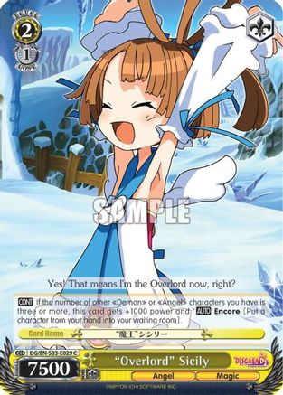 "Overlord" Sicily (DG/EN-S03-E029 C) - Disgaea