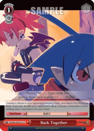 Back Together (DG/EN-S03-E127 C) - Disgaea