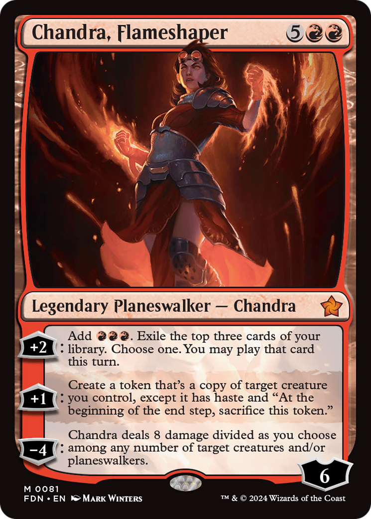 Chandra, Flameshaper [Foundations]