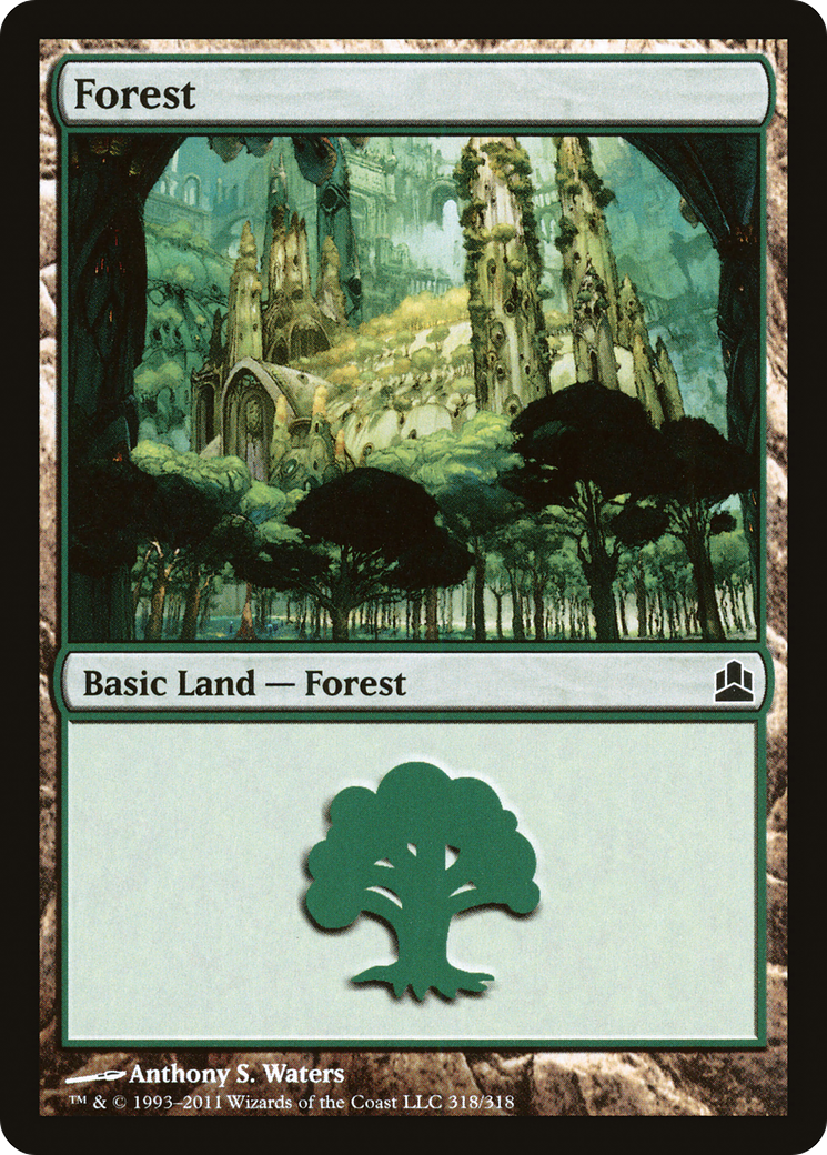 Forest (318) [Commander 2011]