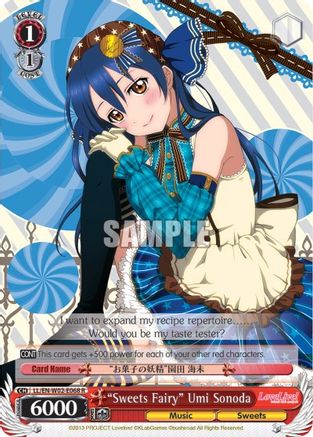 "Sweets Fairy" Umi Sonoda (LL/EN-W02-E068 R) - Love Live! DX Vol.2
