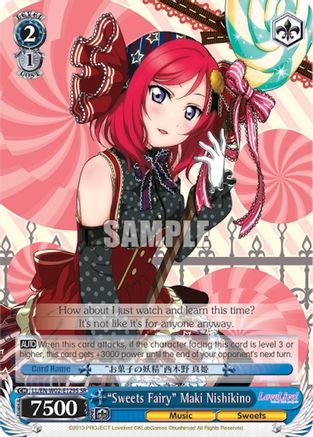 "Sweets Fairy" Maki Nishikino (SR) (LL/EN-W02-E129S SR) - Love Live! DX Vol.2