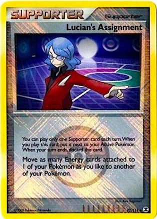 Lucian's Assignment - 92/111 (League Promo)/111  - Reverse Holofoil League & Championship Cards - Promo