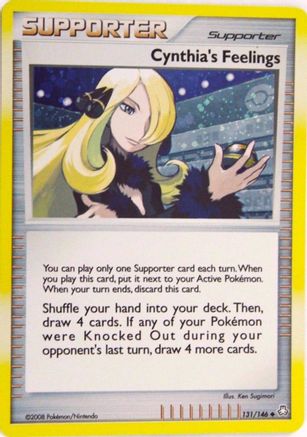 Cynthia's Feelings 131/146  - Holofoil Miscellaneous Cards & Products - Promo