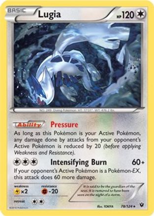 Lugia 078/124  - Holofoil Deck Exclusives - Holo Rare