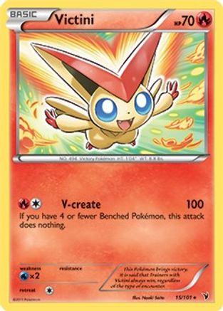 Victini 015/101  Deck Exclusives - Rare