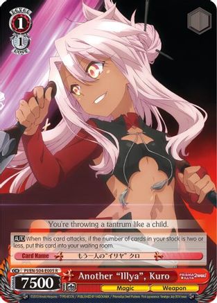 Another "Illya", Kuro (PI/EN-S04-E005 R) - Fate/kaleid liner PRISMA ILLYA DX