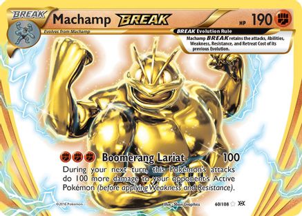 Machamp BREAK 060  - Holofoil XY  Evolutions - Rare BREAK