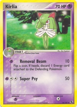 Kirlia  EX Battle Stadium - Uncommon