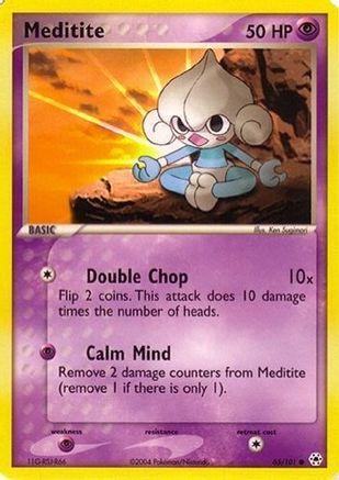Meditite  EX Battle Stadium - Common
