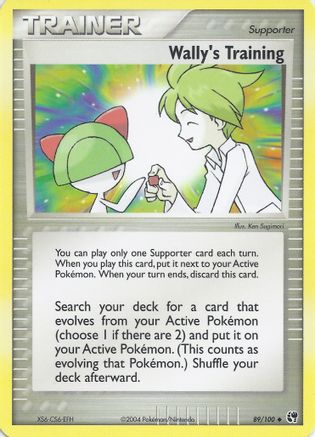 Wally's Training  EX Battle Stadium - Uncommon