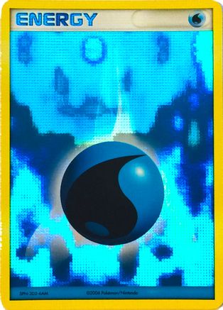 Water Energy (2006-2007 League Promo)  - Holofoil League & Championship Cards - Promo