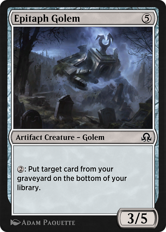 Epitaph Golem (SIR-249) - Shadows over Innistrad Remastered