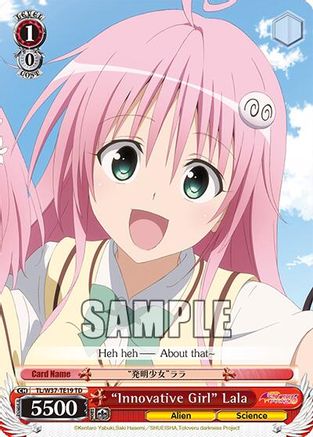 "Innovative Girl" Lala (TL/W37-TE19 TD) - To Loveru Darkness 2nd