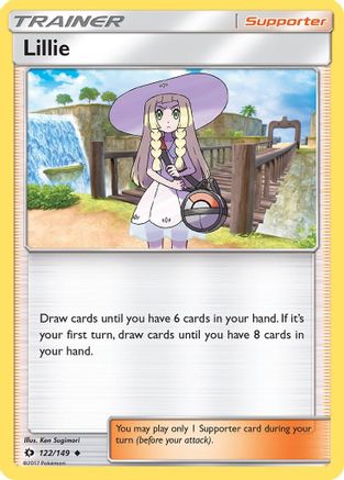 Lillie 122  SM Base Set - Uncommon