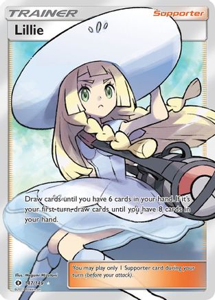 Lillie (Full Art) 147  - Holofoil SM Base Set - Ultra Rare