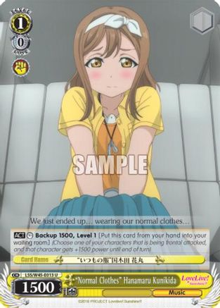 "Normal Clothes" Hanamaru Kunikida (LSS/W45-E013) - Love Live! Sunshine!!