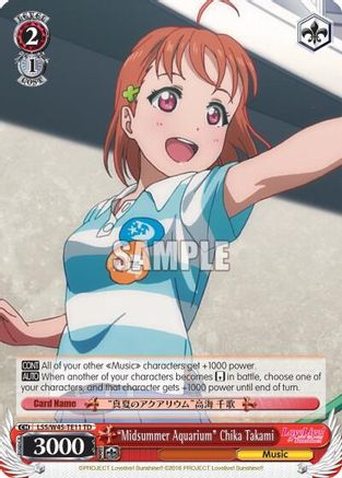 Midsummer Aquarium" Chika Takami (LSS/W45-TE11 TD) - Love Live! Sunshine!!