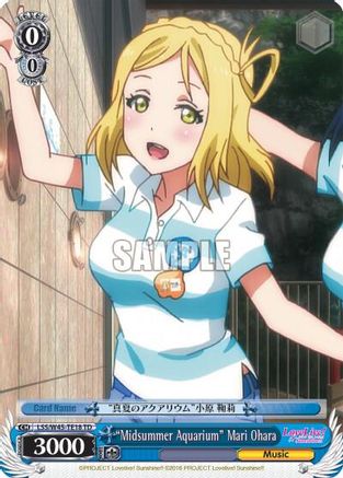 "Midsummer Aquarium" Mari Ohara (LSS/W45-TE18 TD) - Love Live! Sunshine!!