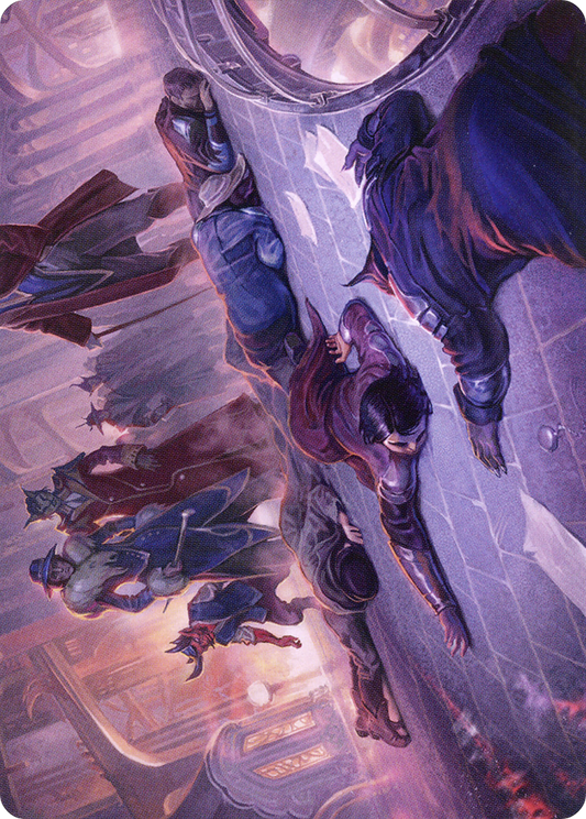 Make an Example // Make an Example (ASNC-056) - New Capenna Art Series (Borderless) Foil