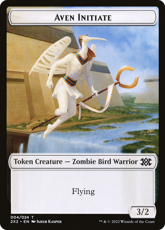 Aven Initiate (T2X2-004) - Double Masters 2022 Tokens Foil