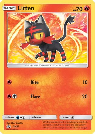 Litten - SM23  - Holofoil SM Promos - Promo