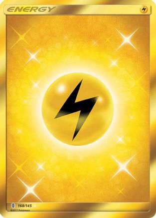 Lightning Energy (Secret)/145  - Holofoil SM  Guardians Rising - Secret Rare