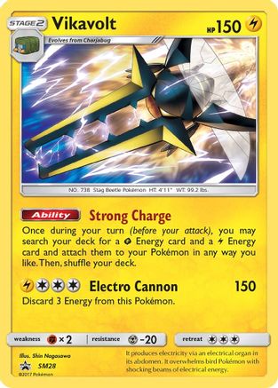 Vikavolt SM28  - Holofoil SM Promos - Promo