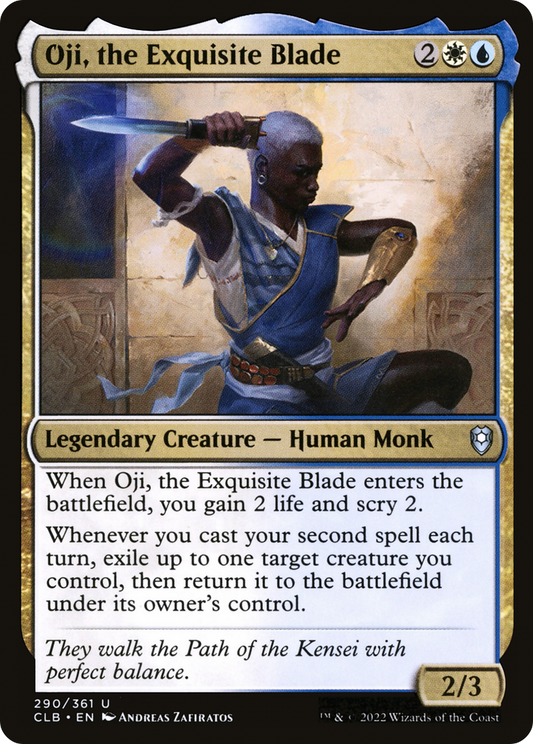 Oji, the Exquisite Blade [Commander Legends: Battle for Baldur's Gate]