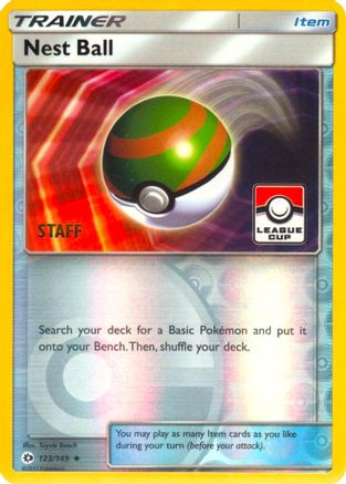 Nest Ball 123/149  - Reverse Holofoil League & Championship Cards - Promo