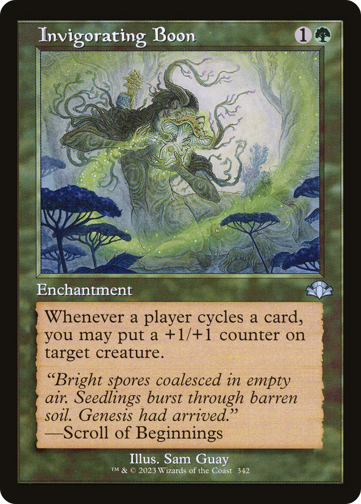 Invigorating Boon (Retro Frame) (DMR-342) - Dominaria Remastered Foil